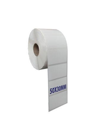 Giấy in tem trà sữa 50x30mm
