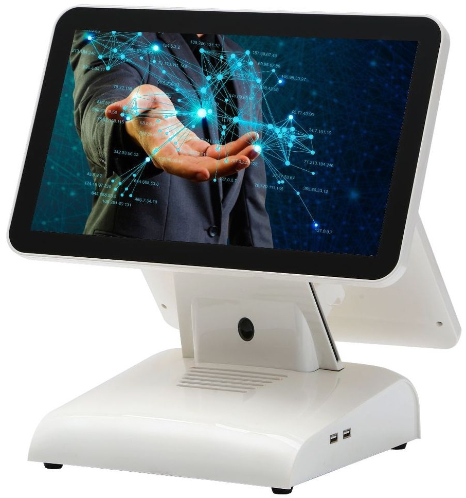 Máy pos bán hàng (cảm ứng) BP6350 2 màn